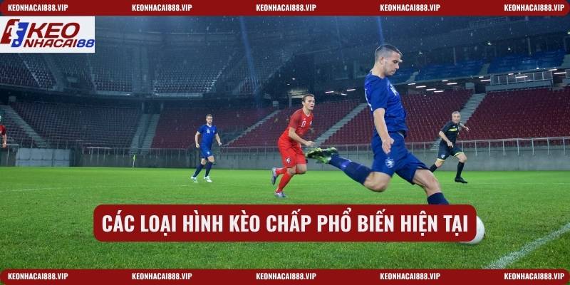 Các loại hình kèo chấp phổ biến hiện tại