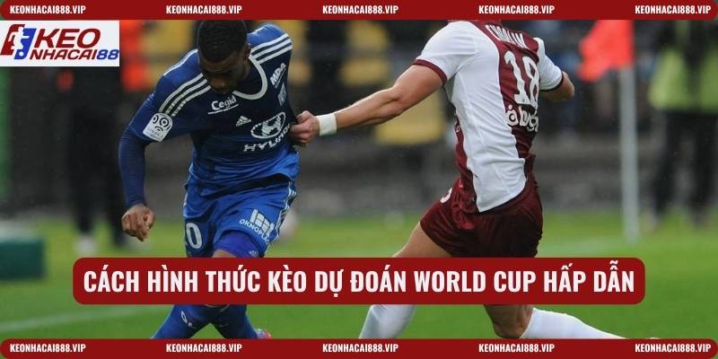 Cách hình thức kèo dự đoán World Cup hấp dẫn